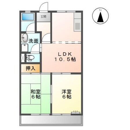 メゾンエイトの物件間取画像